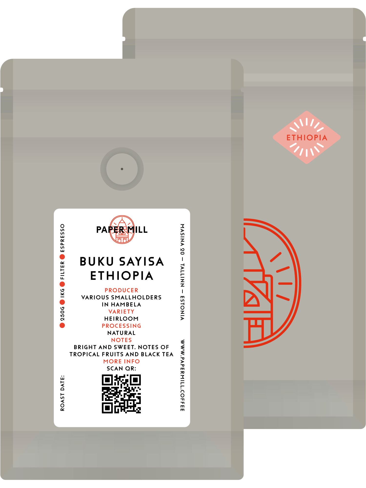 Buku Sayisa Ethiopia filter