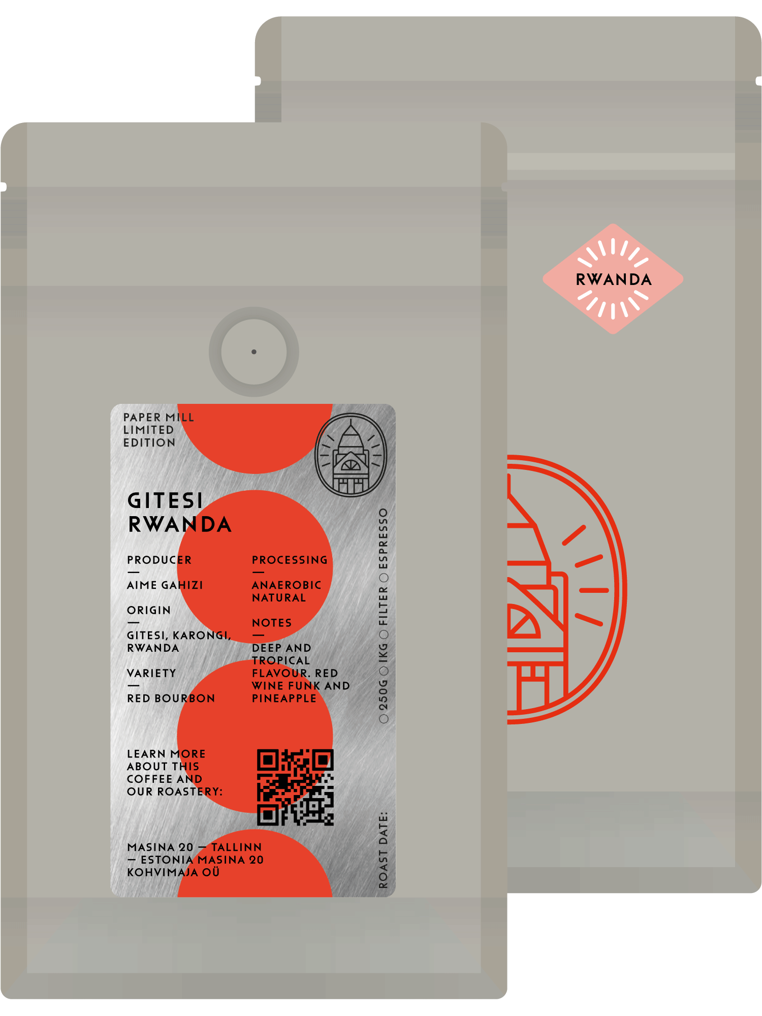 Limited edition - Gitesi Rwanda Filter